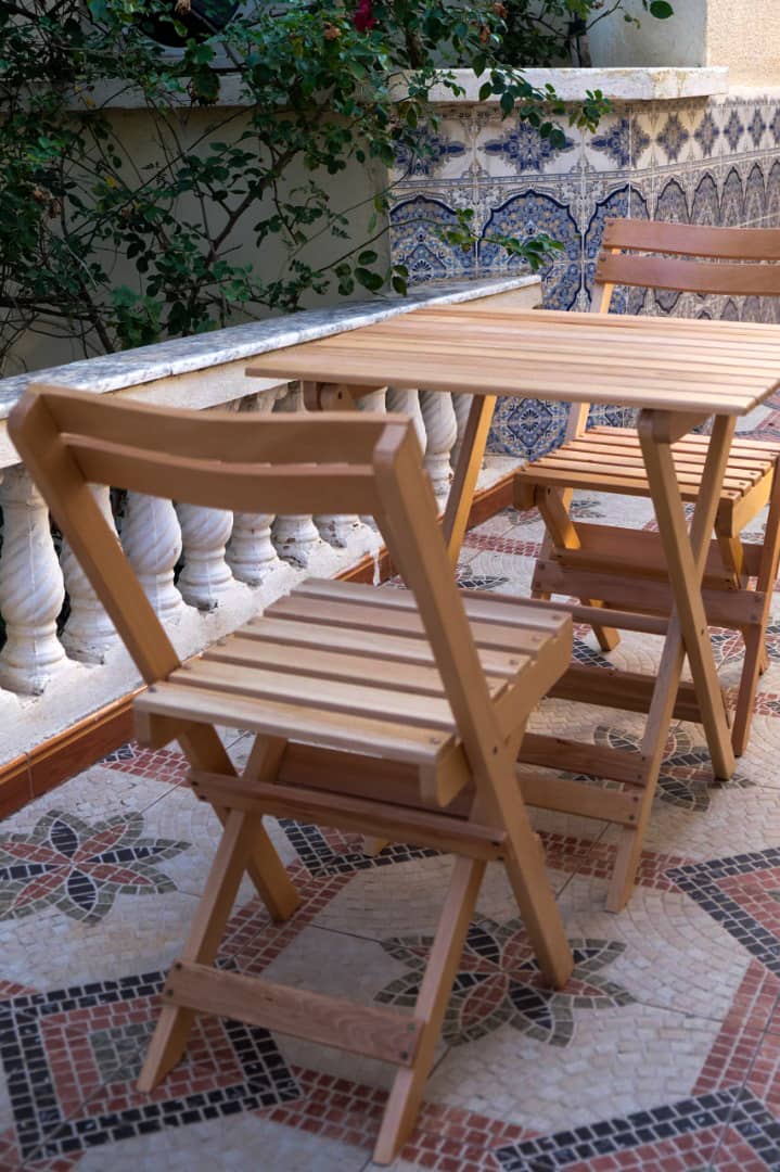 Table d'éxterieur